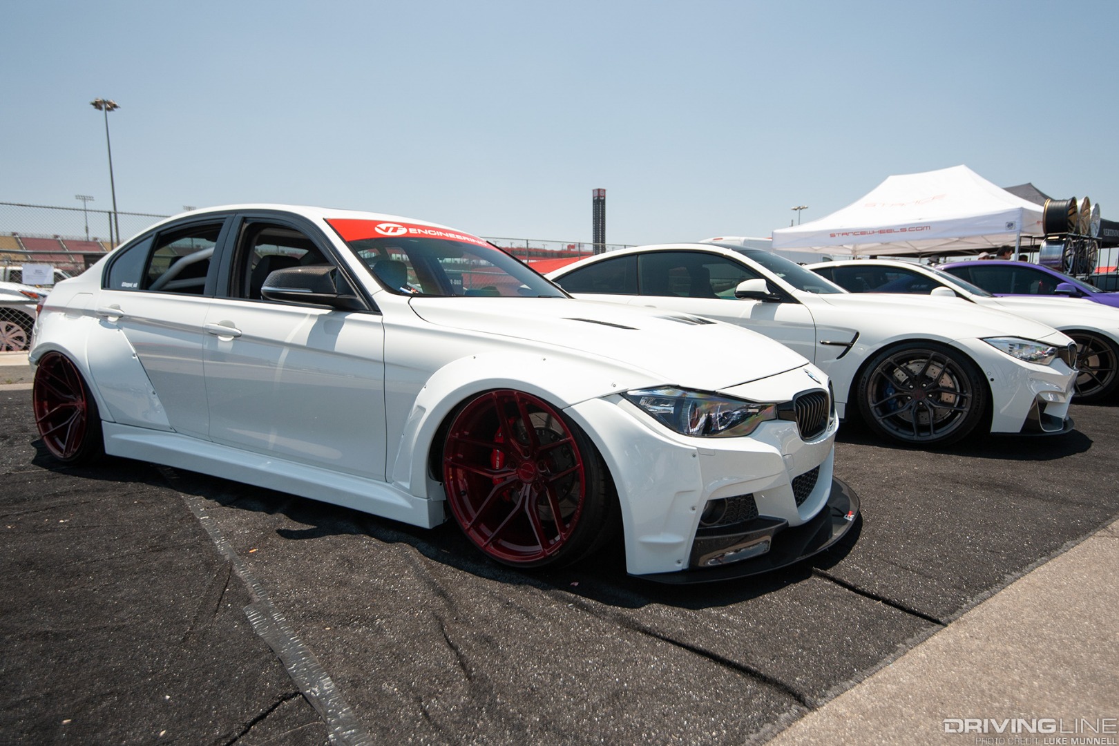 Bimmerfest West 2018 Auto Club Speedway Fontana LTMW F80 widebody Rocket Bunny BMW M3