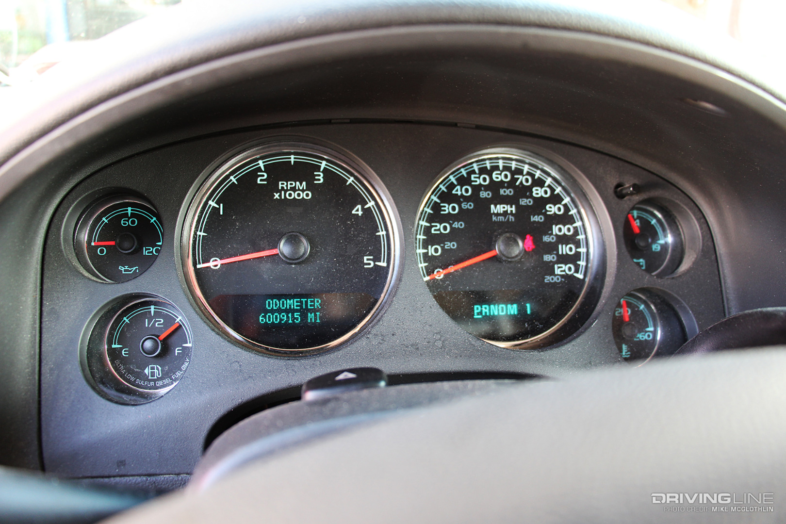 2009 Chevrolet Silverado 3500 HD duramax odometer