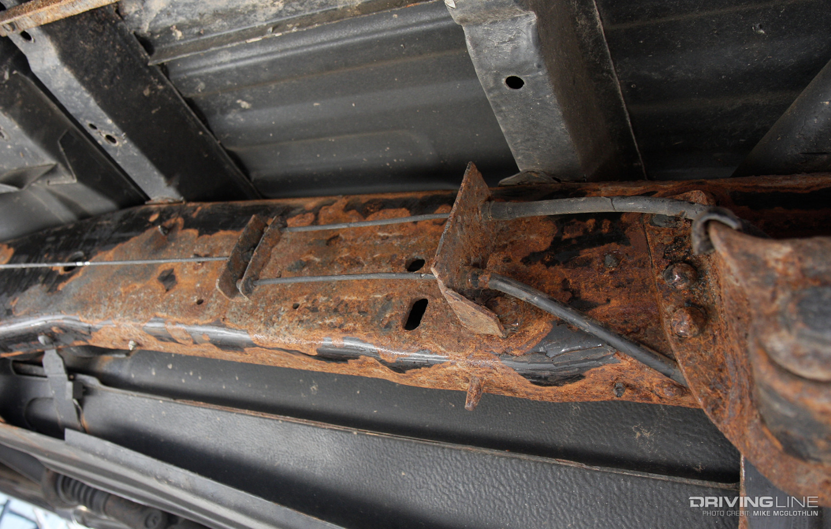Rusted Truck Frame