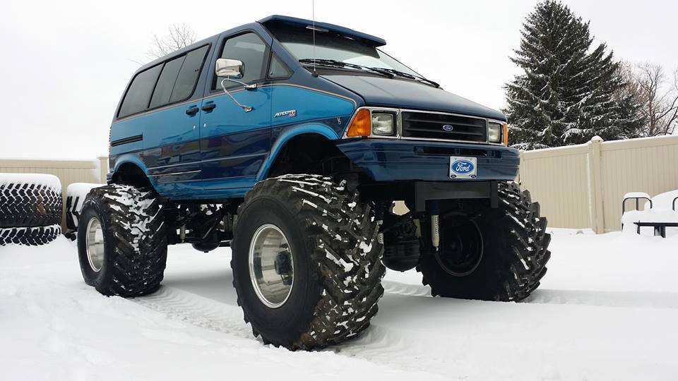 Bigfoot Shuttle Astro Van Monster Truck