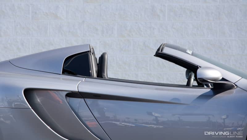 McLaren MP4-12C Spider Top Down