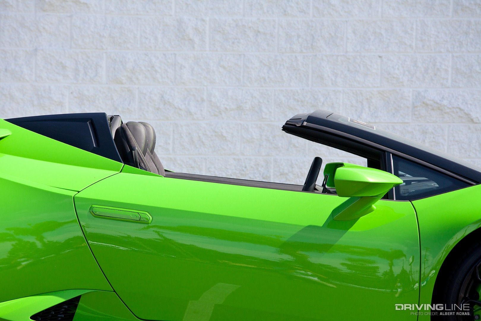 Lamborghini Huracán Spyder Top Down