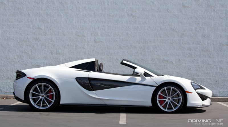 McLaren 570S Spider Side