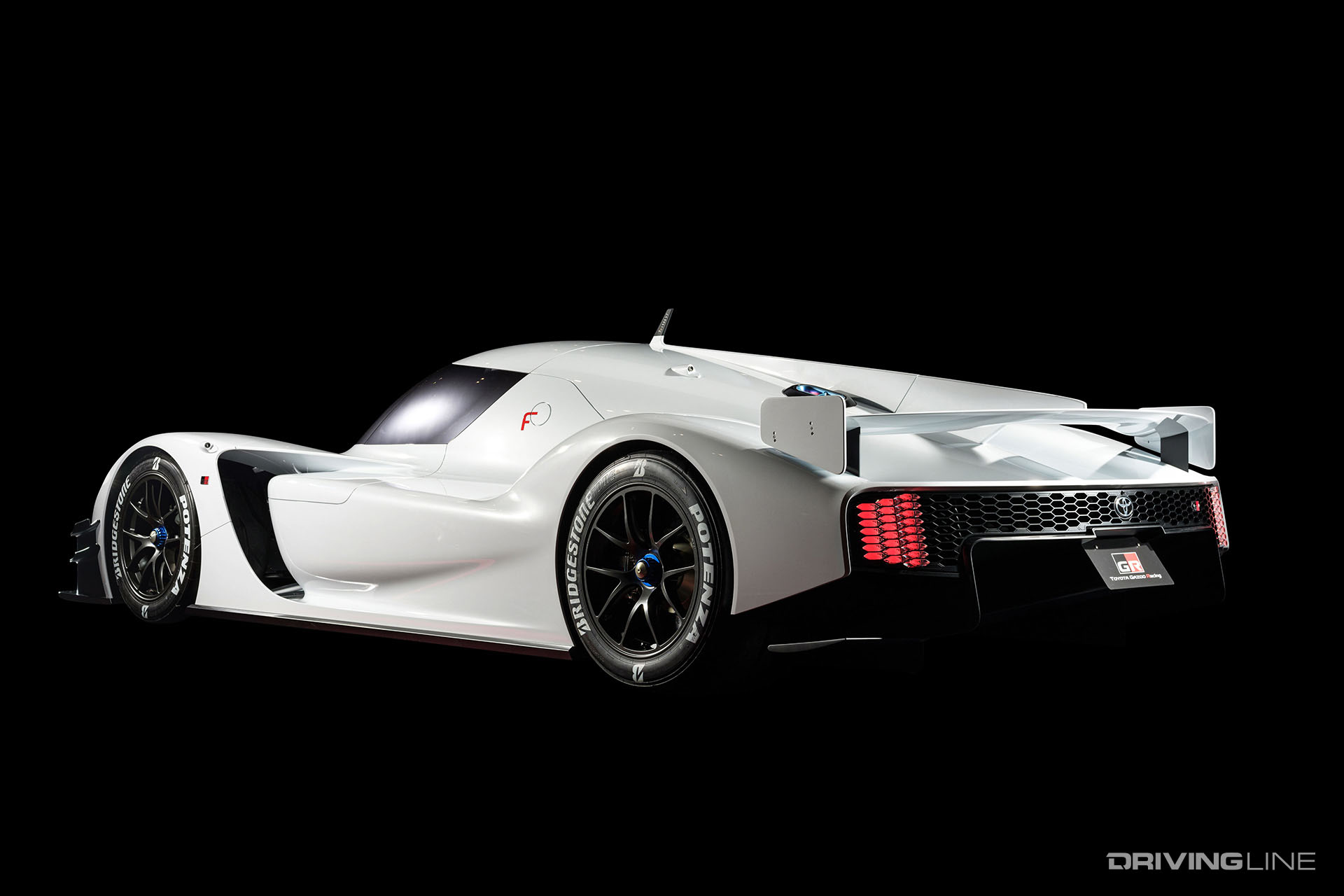 Toyota Hypercar Rear Side