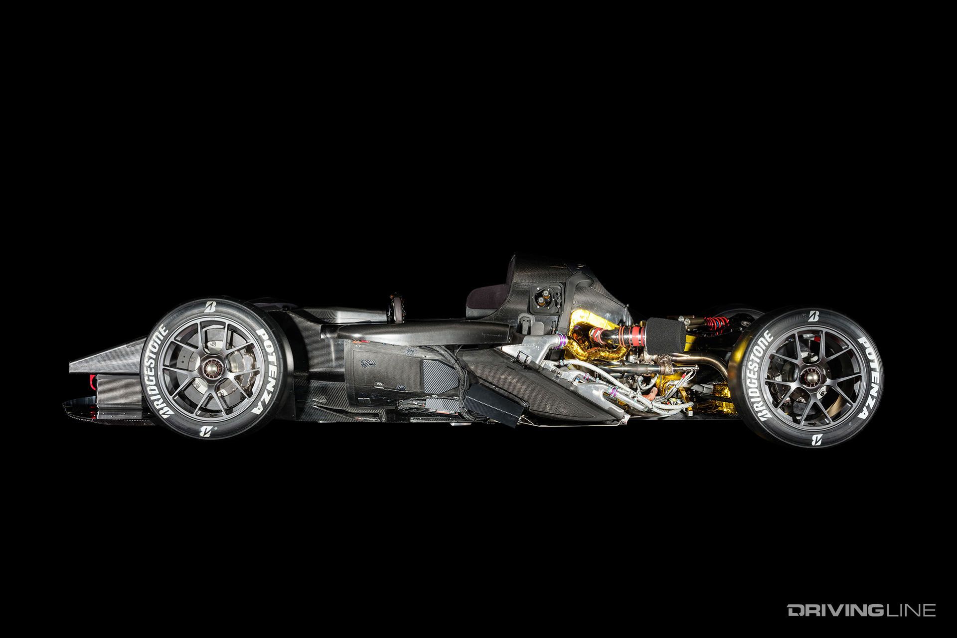 Toyota Hypercar Black Side