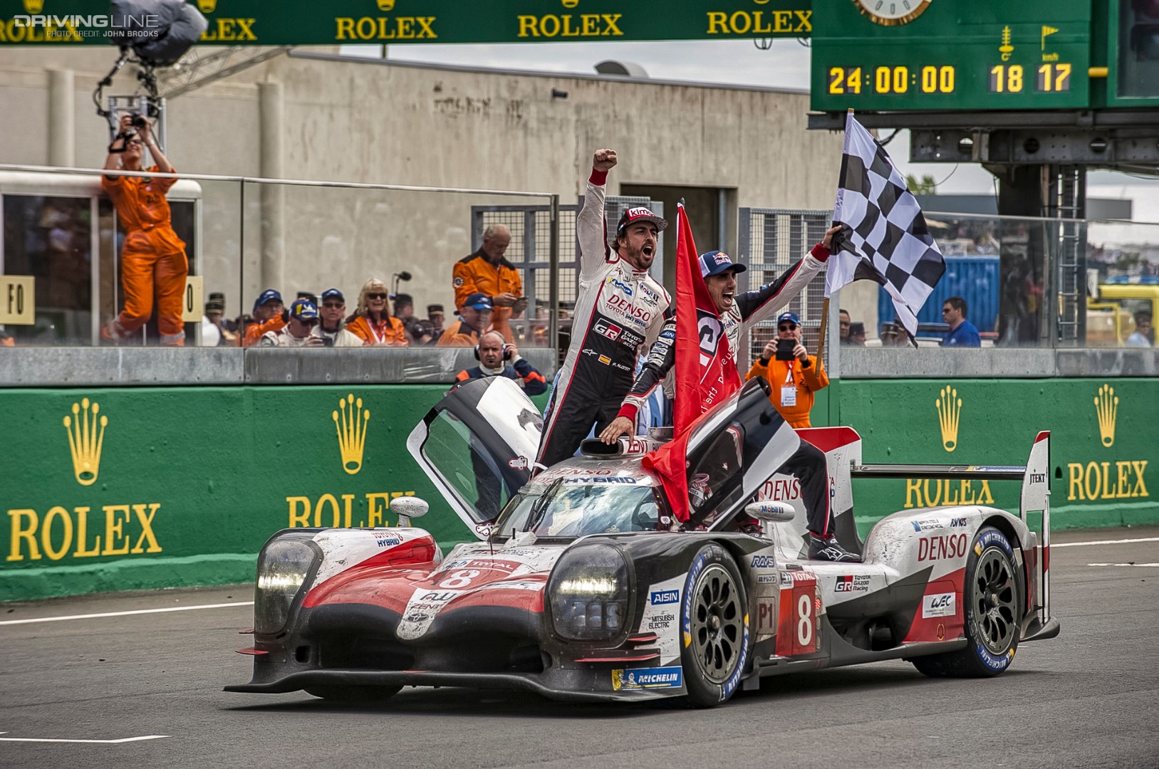 Toyota Le Mans Alonso on Car