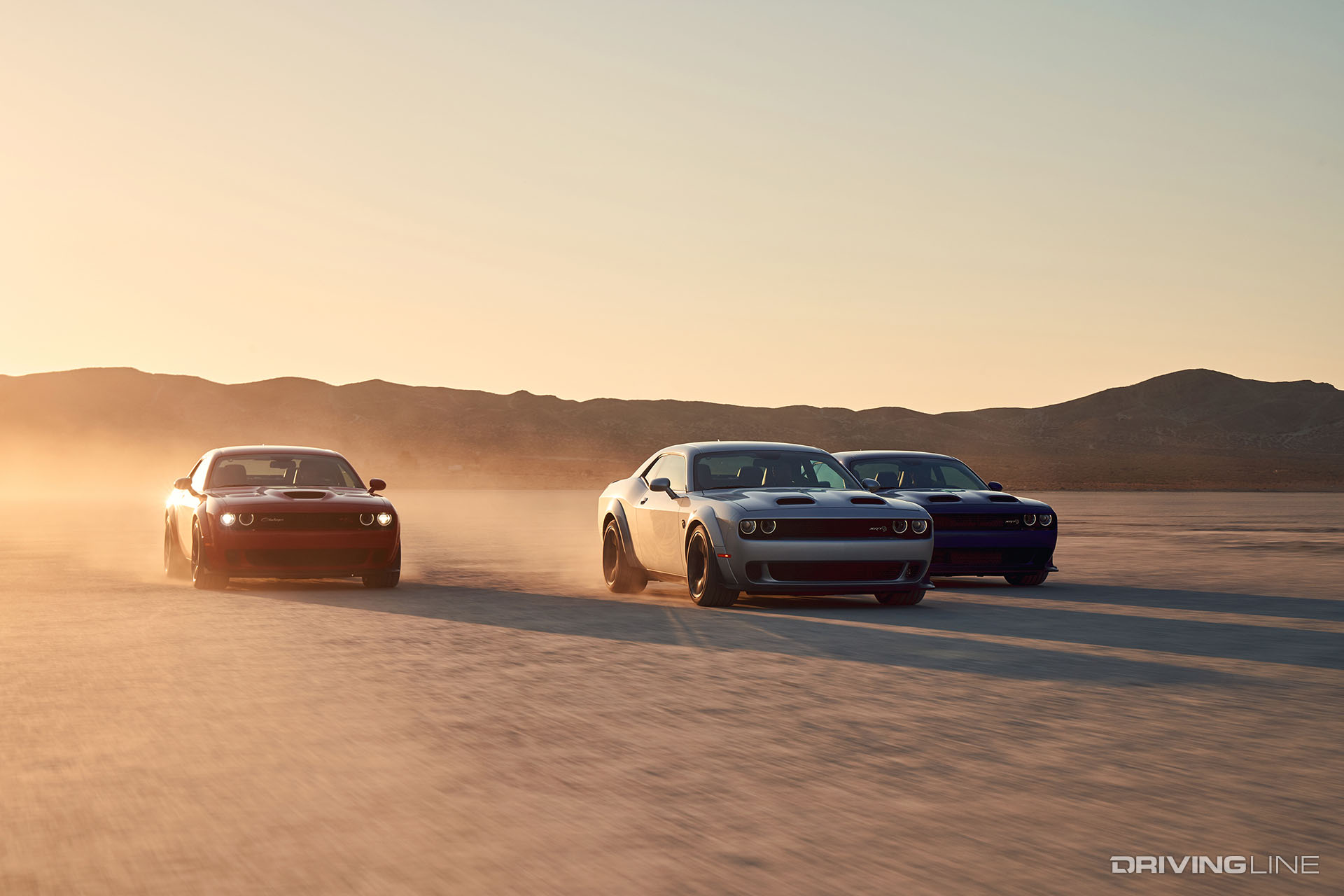Dodge Challenger Hellcat Redeye Driving