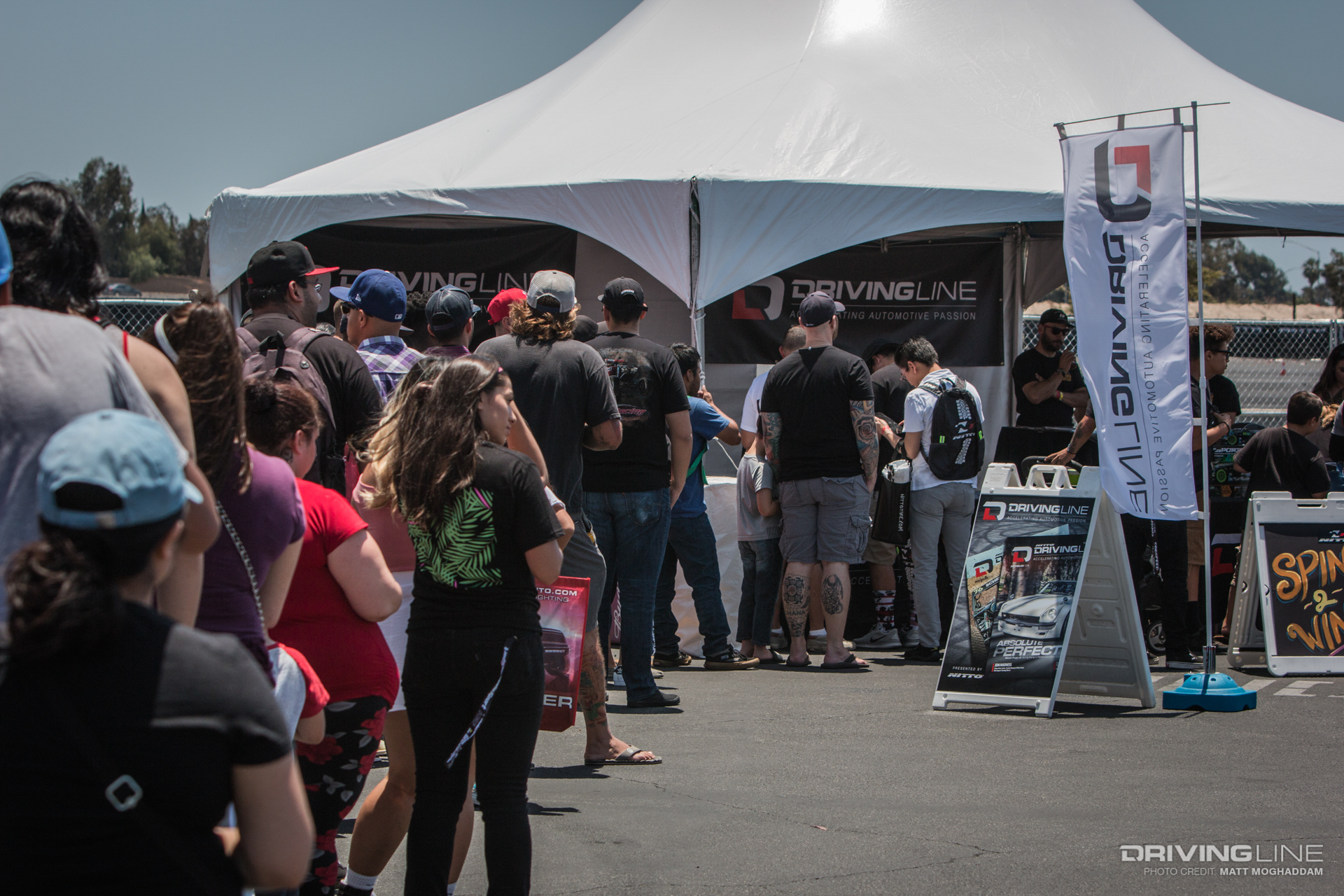 Driving Line at 2018 Auto Enthusiast Day