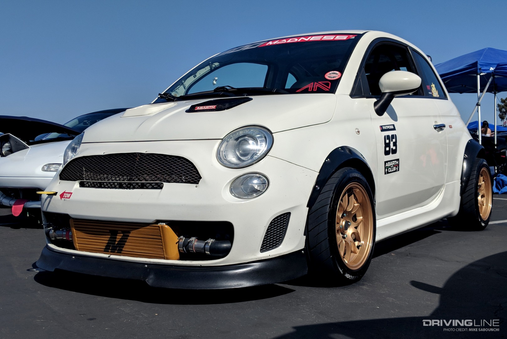 Track-prepped Fiat 500