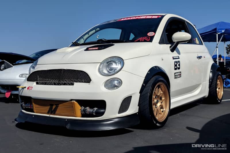 Track-prepped Fiat 500