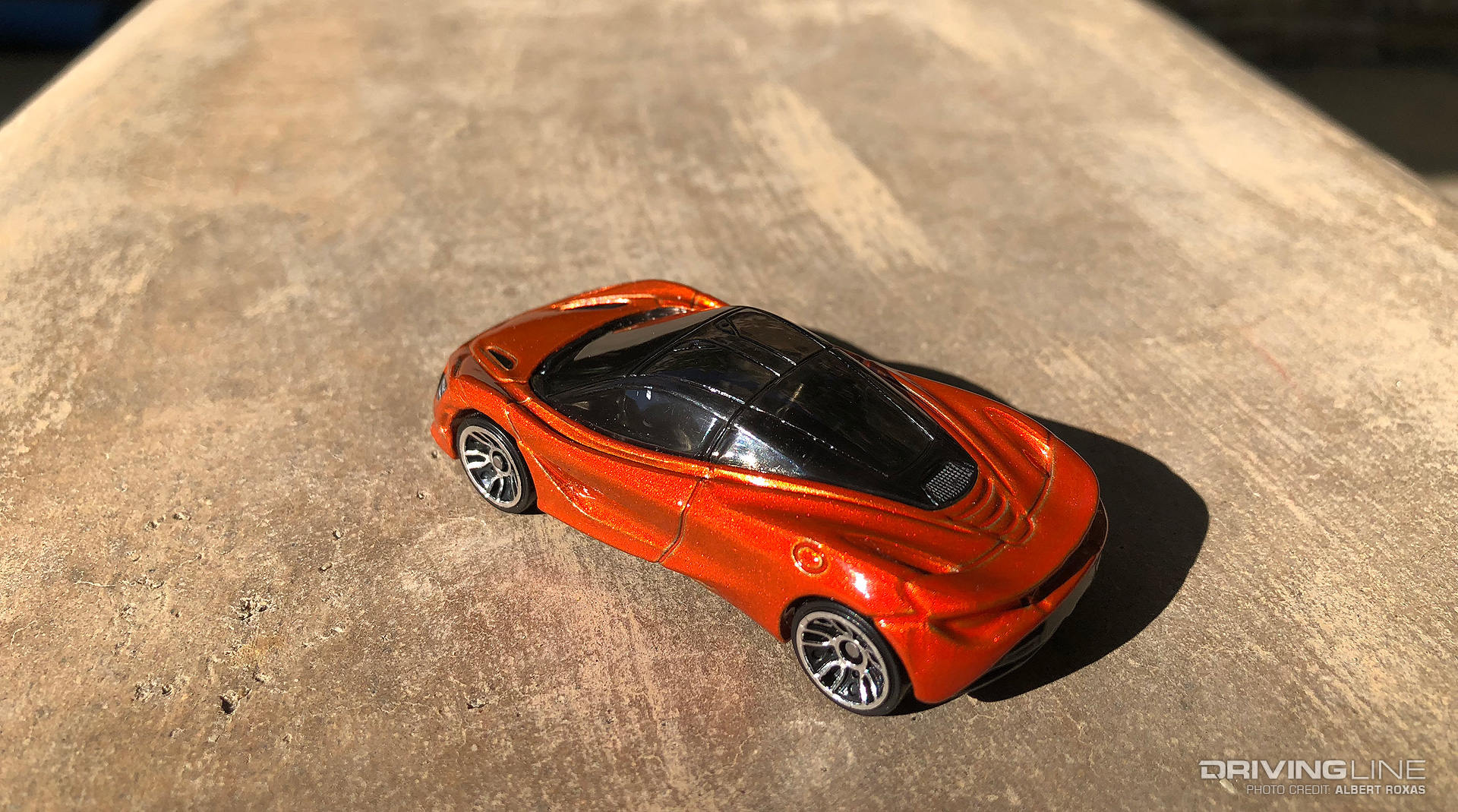 Hot Wheels Orange Rear