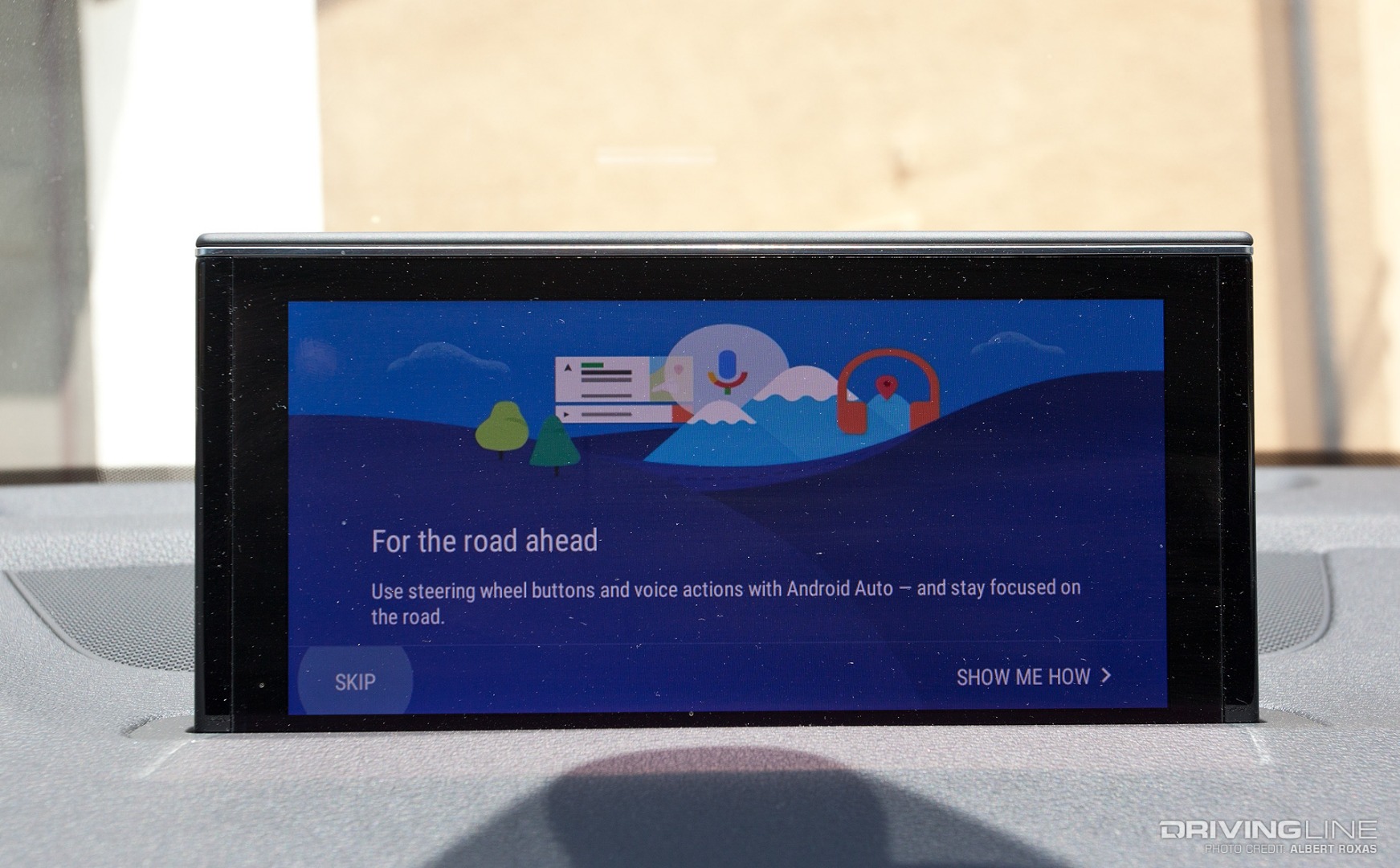 Android Auto Start Screen