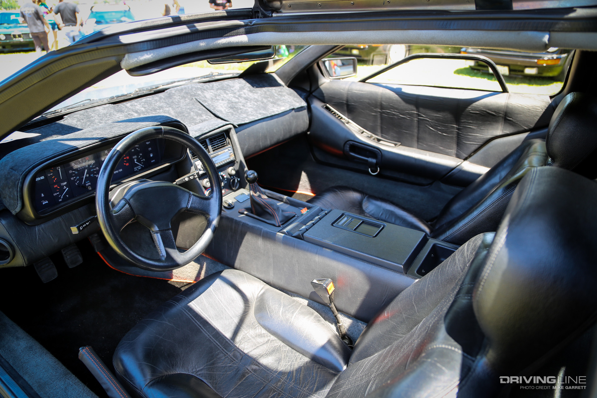 Radwood DeLorean Interior