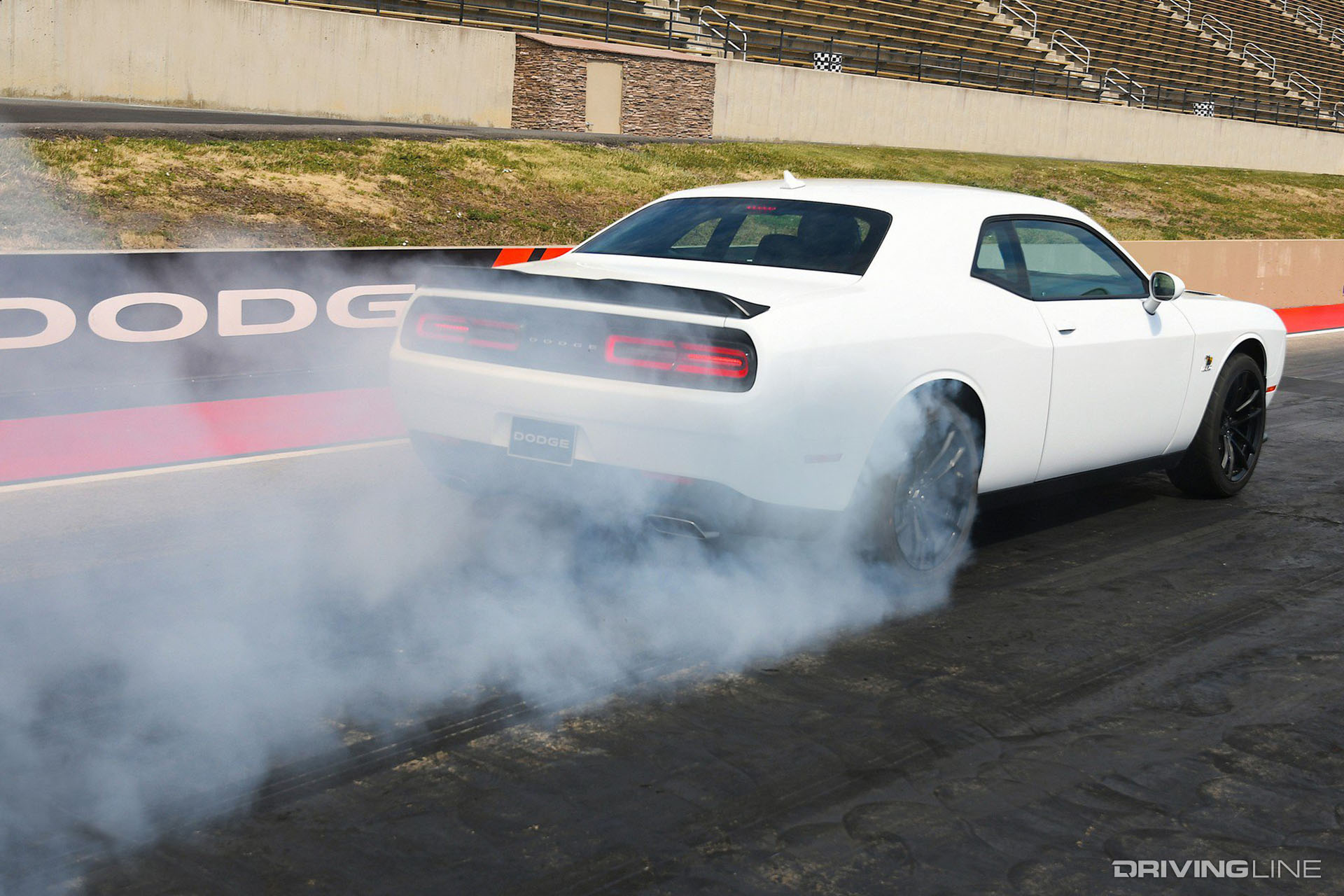 Dodge Challenger Scat Pack Burnout
