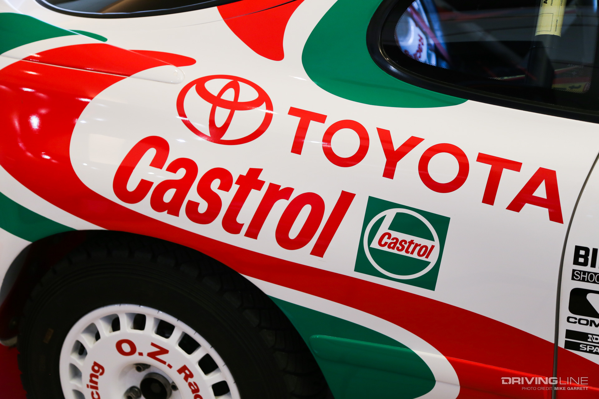 History Garage Castrol Side