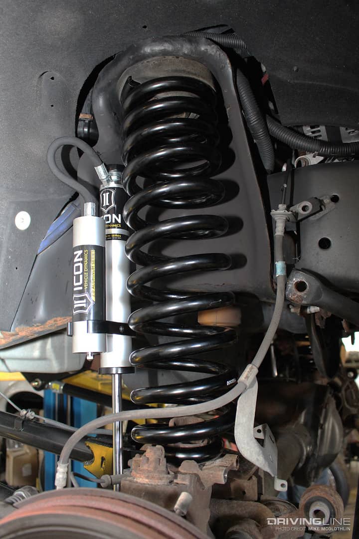 Product Spotlight: Icon’s 2.5-Inch Lift and Front 4-Link for ’05-’10 ...