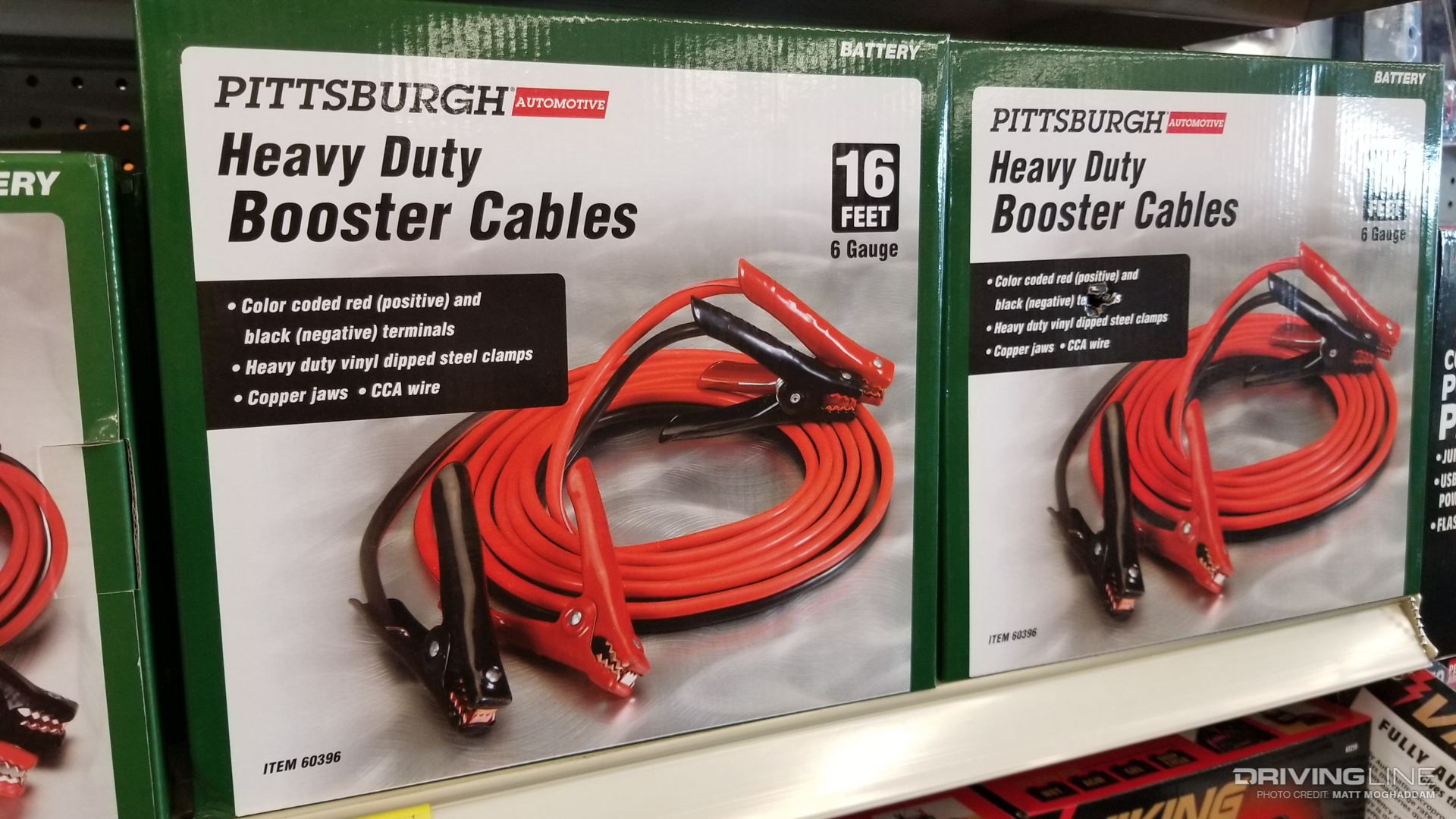Booster cables