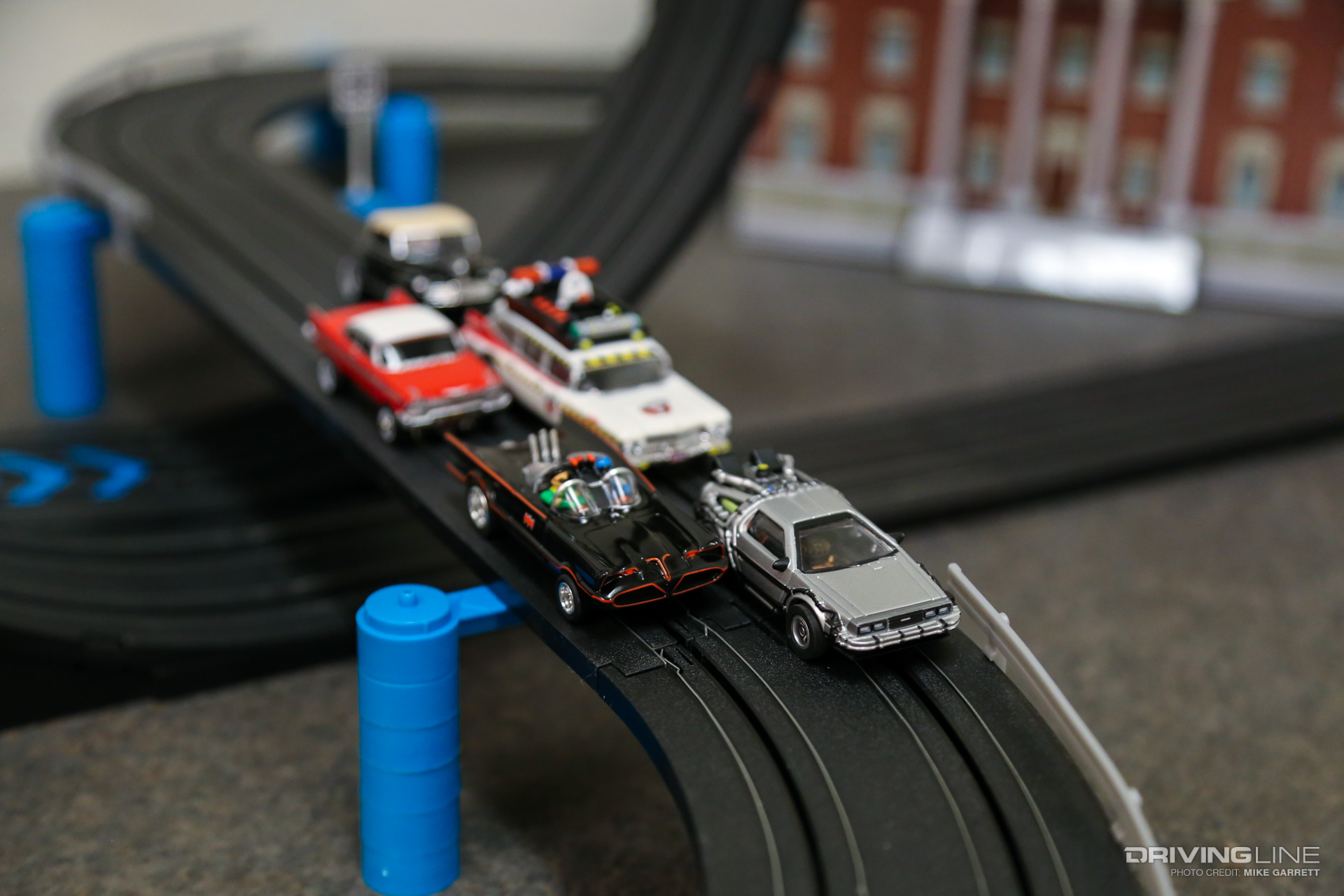 Slot Car Cars on Track
