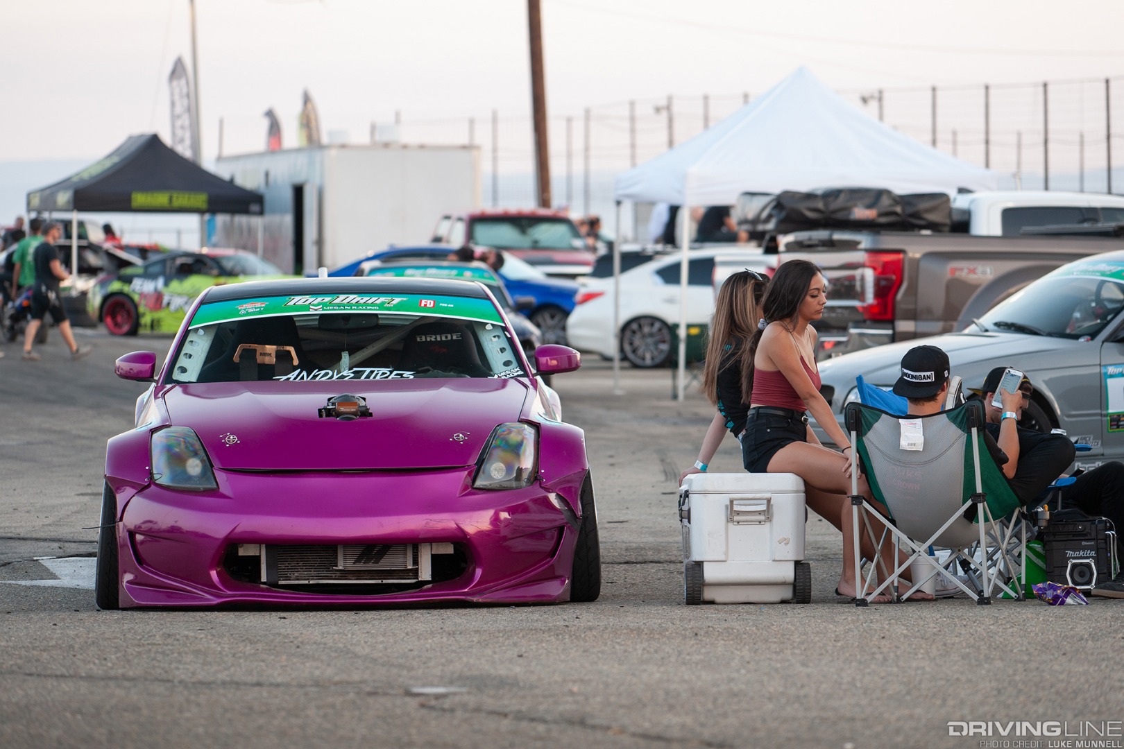 Top Drift rd. 4 Sick Seven pro-am drifters to watch out for Zach MacGillivray Z33 Nissan 350Z
