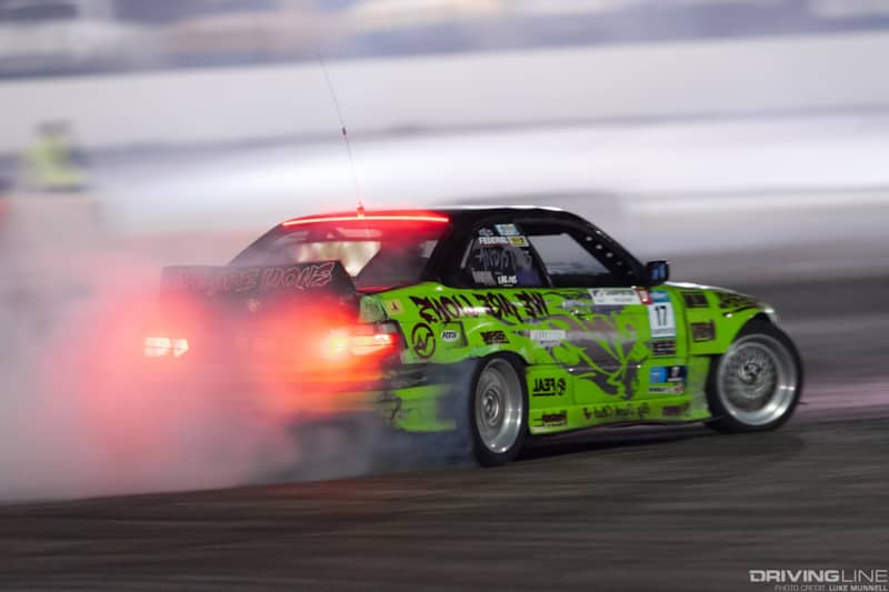 Top Drift rd. 4 Sick Seven pro-am drifters to watch out for Rome Charpentier E36 BMW drifting