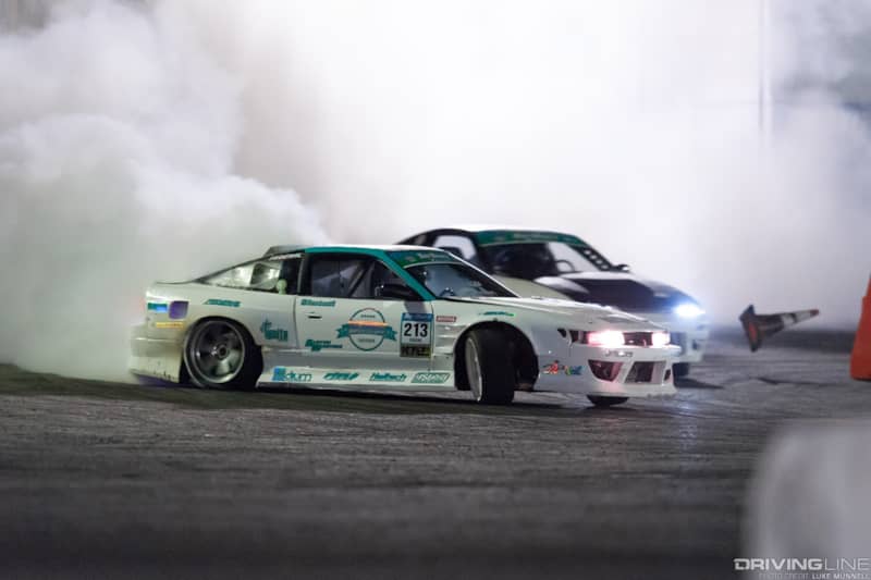 Top Drift rd. 4 Sick Seven pro-am drifters to watch out for Shaun Doom KA24DE S13 Nissan 240SX