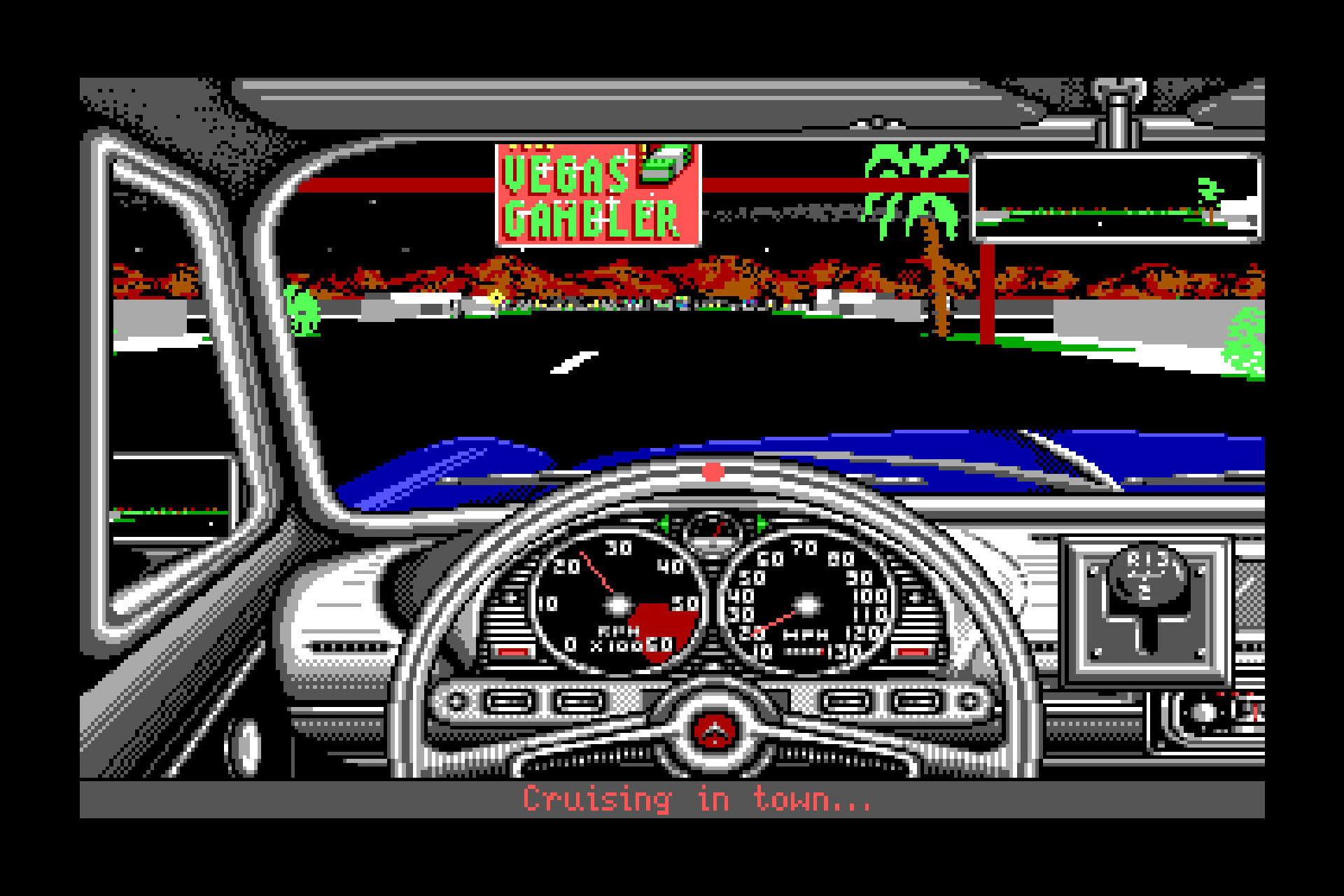 Street Rod Driving Car