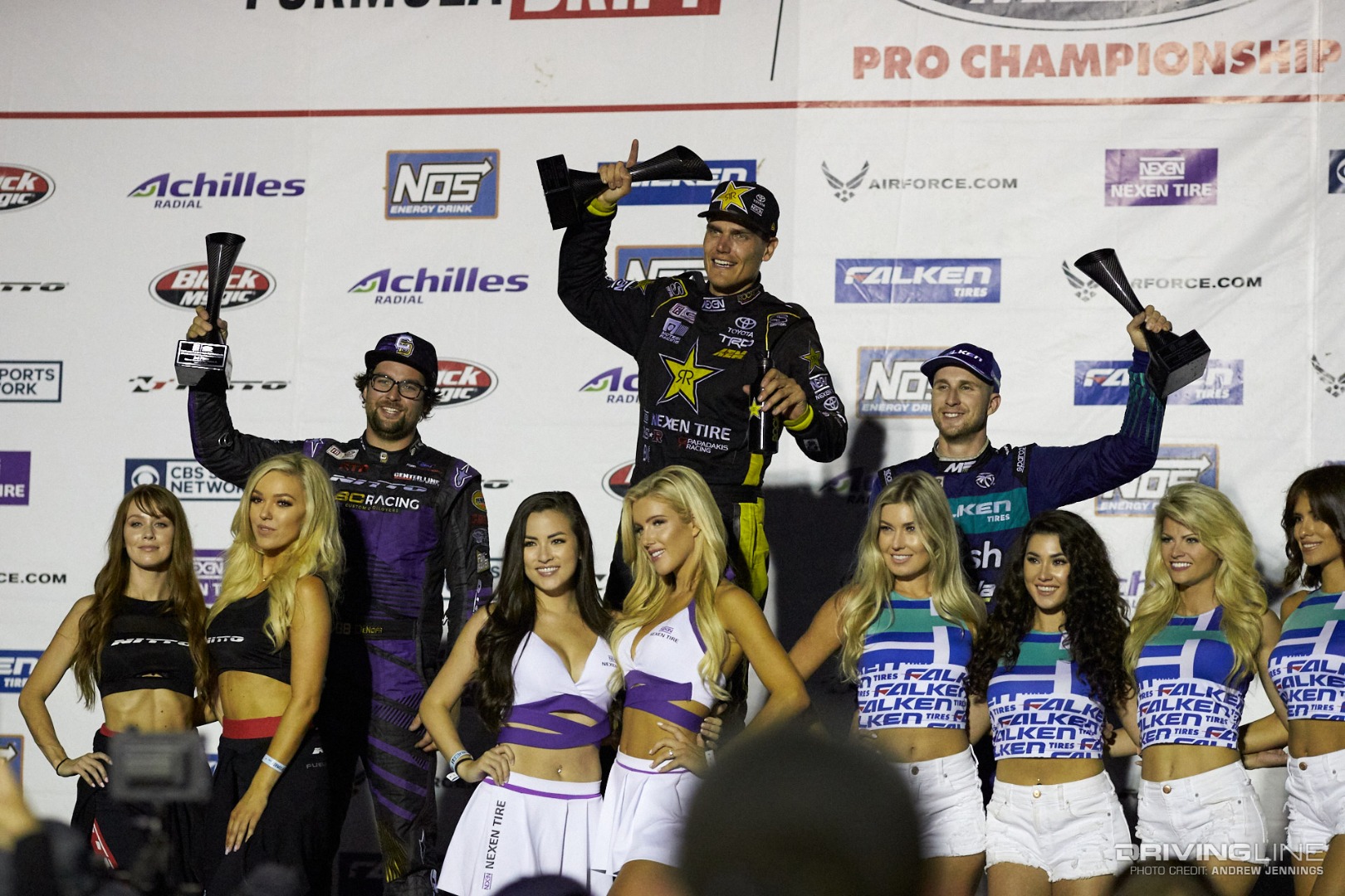 Formula Drift St. Louis Podium