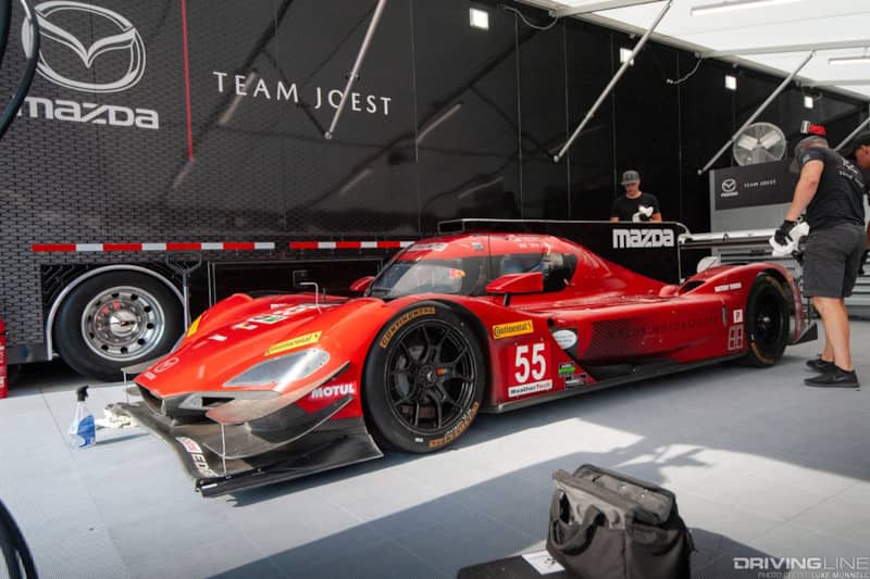 WeatherTech SportsCar Championship Mazda no. 55 RT-24P DPi