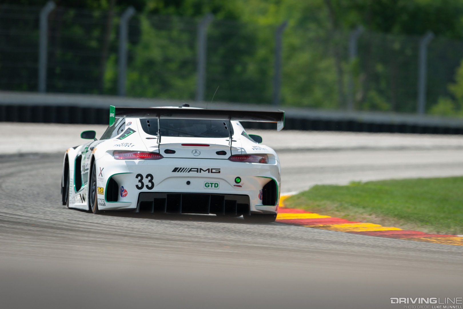 WeatherTech SportsCar Championship GTD no. 33 Mercedes AMG Team Riley