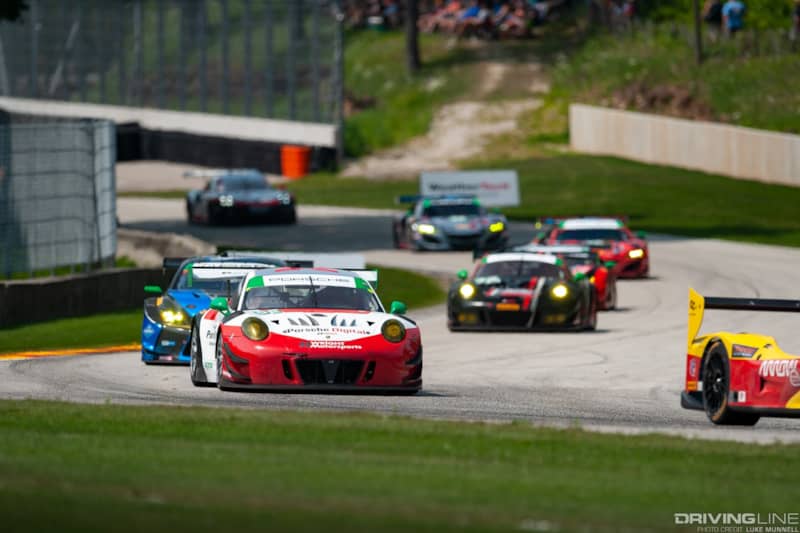 WeatherTech SportsCar Championship GTD no. 58 Wright Motorsports Porsche 911 GT3-R