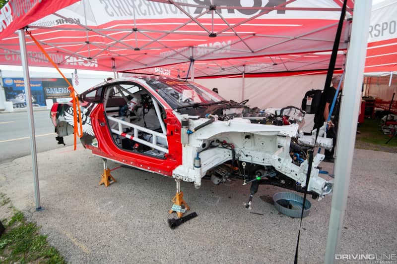 WeatherTech SportsCar Challenge no. 60 Roush Performance KohR Motorsports Ford Mustang GT4