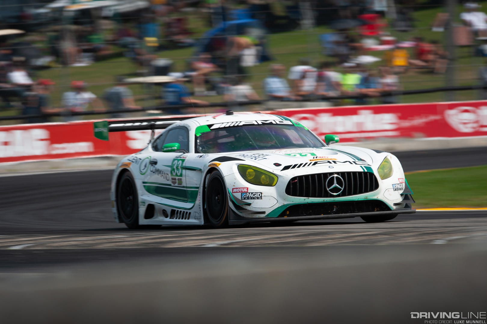 WeatherTech SportsCar Championship GTD no. 33 Mercedes AMG Team Riley