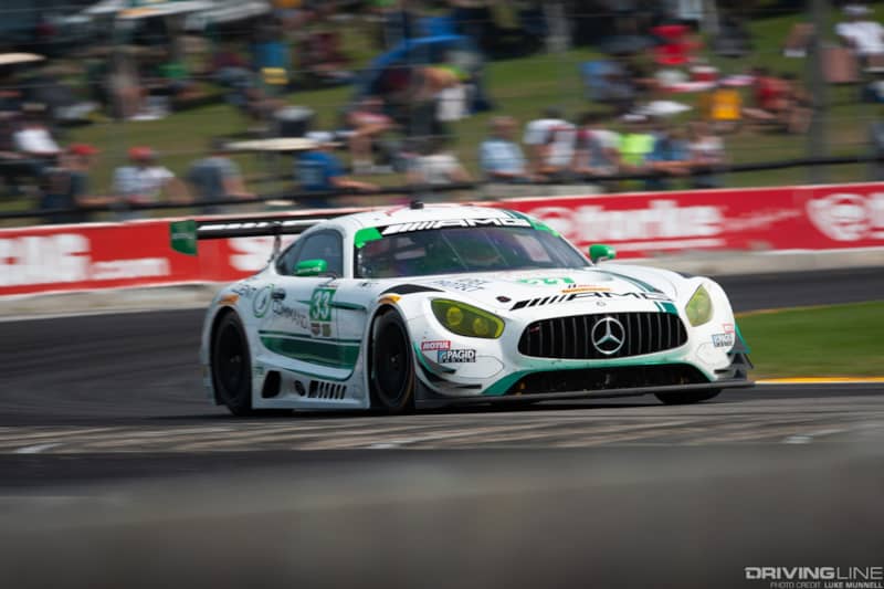 WeatherTech SportsCar Championship GTD no. 33 Mercedes AMG Team Riley