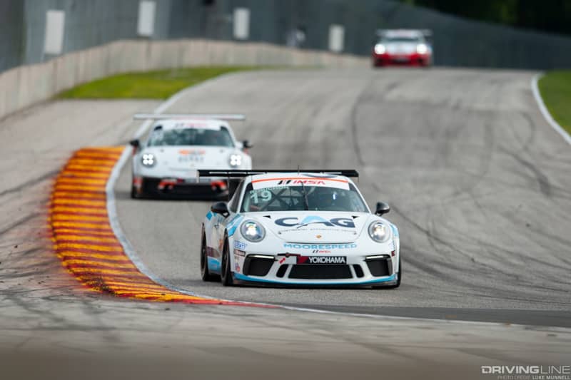 IMSA Porsche GT3 Cup Challenge no. 19 Moorespeed 991 Porsche 911 Zach Robichon