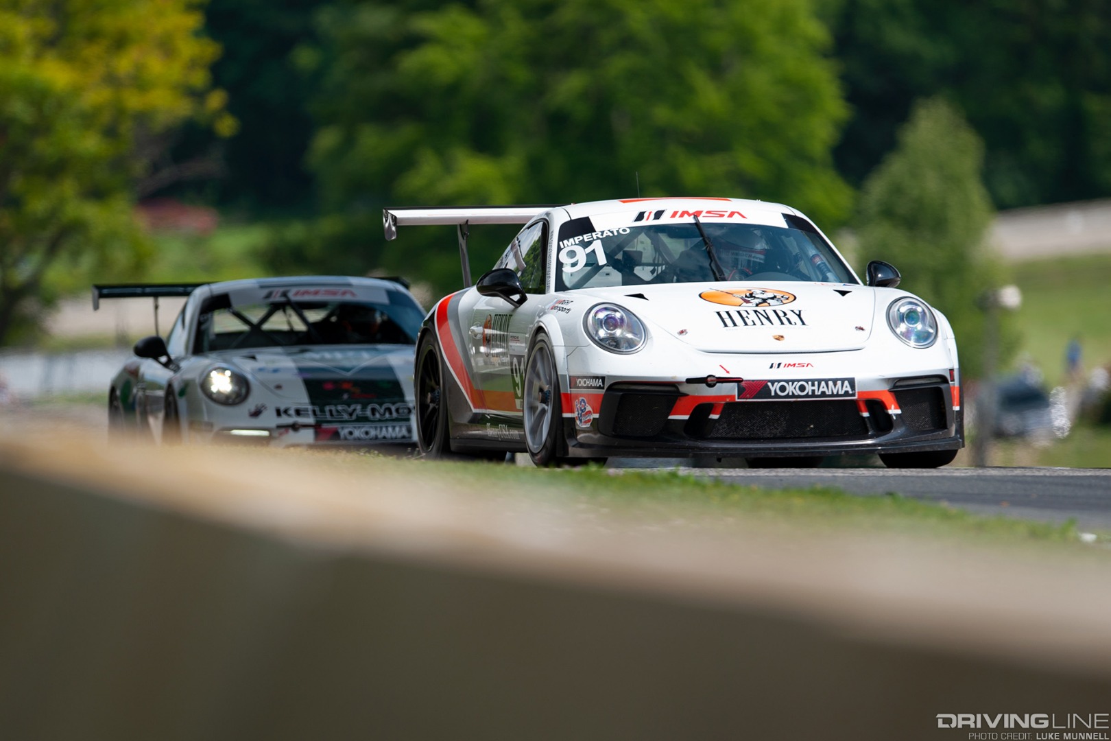 IMSA Porsche GT3 Cup Challenge no. 91 Wright Motorsports 991 Porsche 911 Anthony Imperato