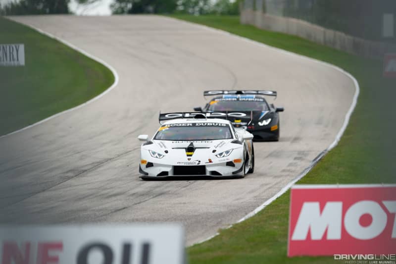 Squadra Corse Lamborghini Super Trofeo racing