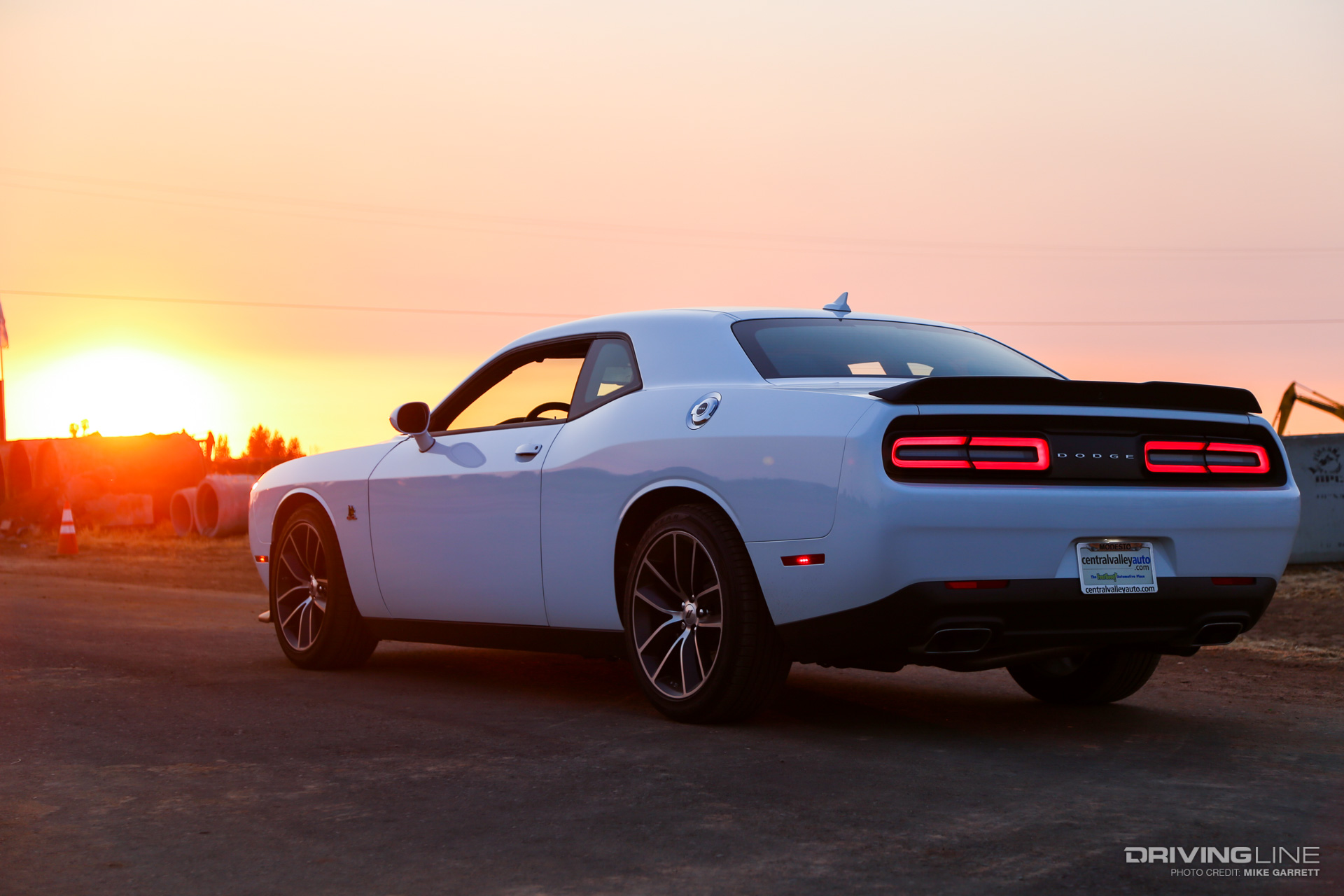 Dodge Challenger Scat Pack Sunset