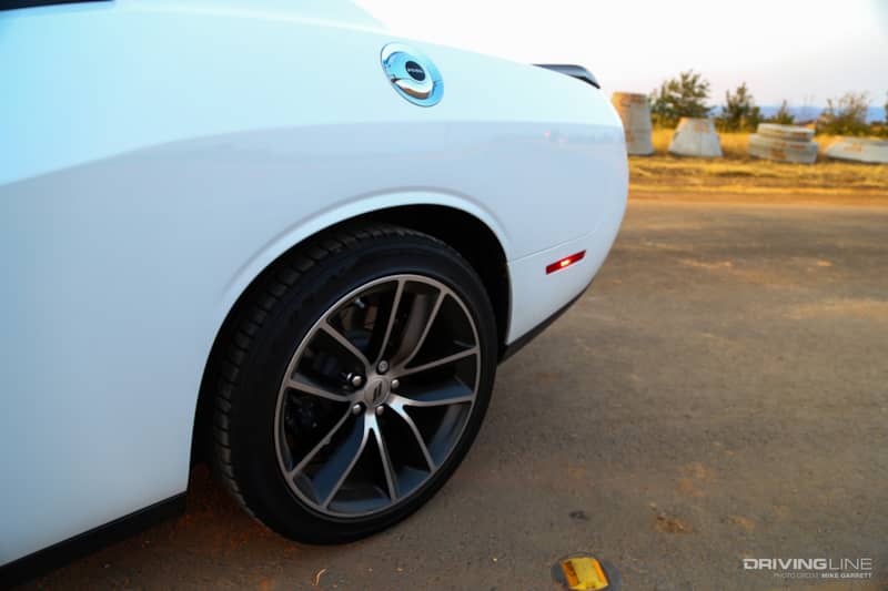 Dodge Challenger Scat Pack Back Wheel