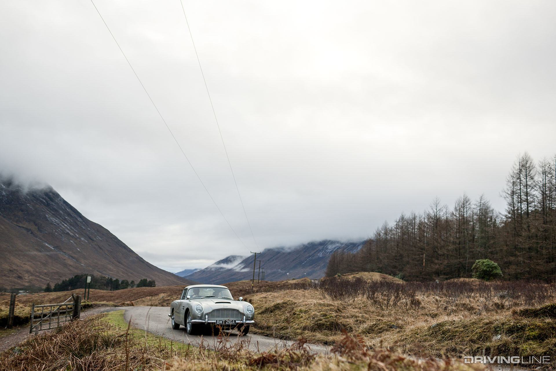 James Bond Aston Martin DB5 Countryside