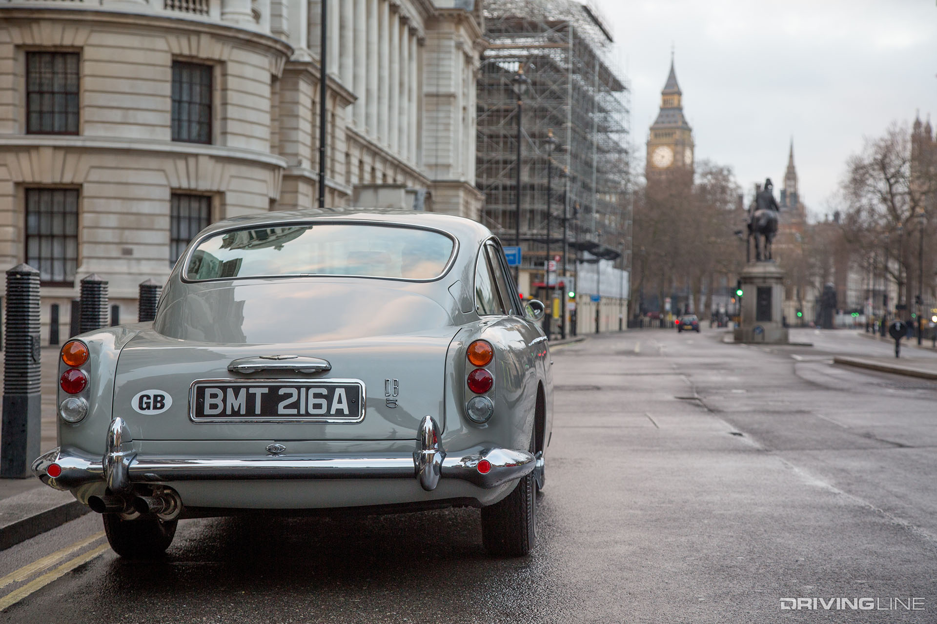 James Bond Aston Martin DB5 Rear