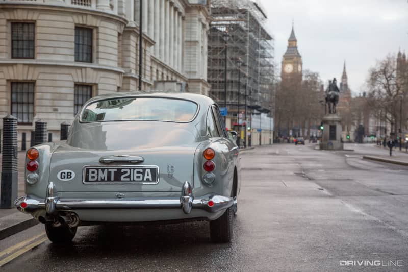 James Bond Aston Martin DB5 Rear