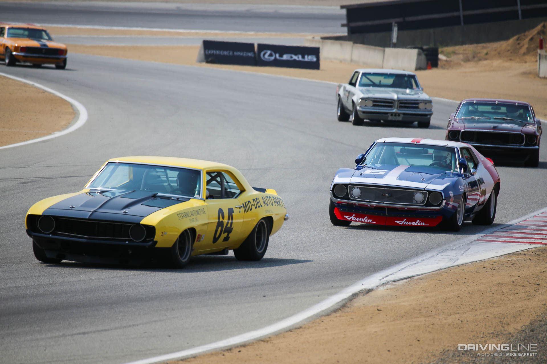 Monterey Car Week Yellow and Black