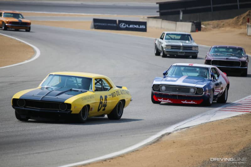 Monterey Car Week Yellow and Black