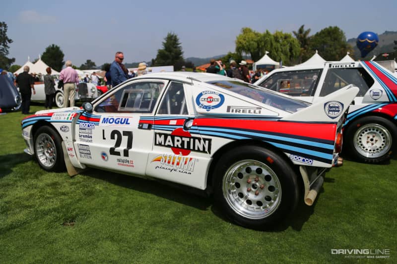 Monterey Car Week Lancia Side