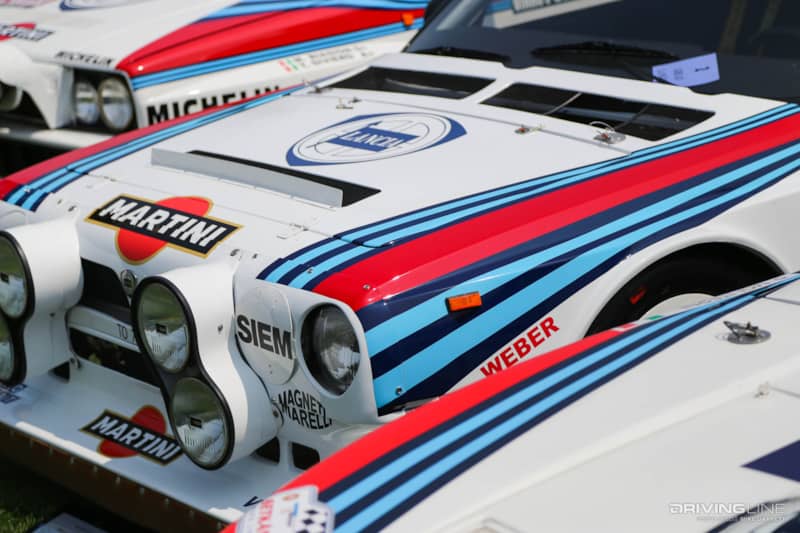 Monterey Car Week Lancia Hood