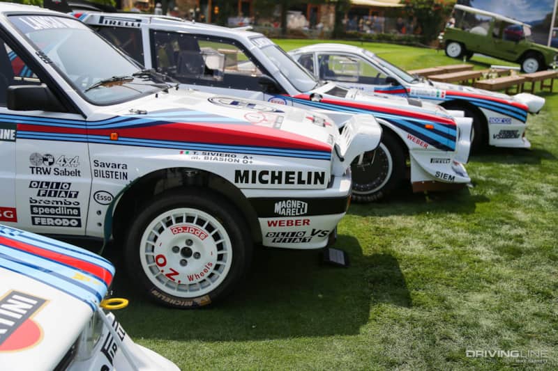Monterey Car Week Lancia Front Tire