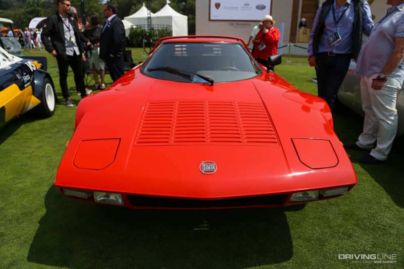 Monterey Car Week Lancia Stratos Red