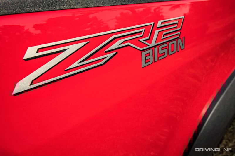 Chevy Colorado ZR2 Bison Red