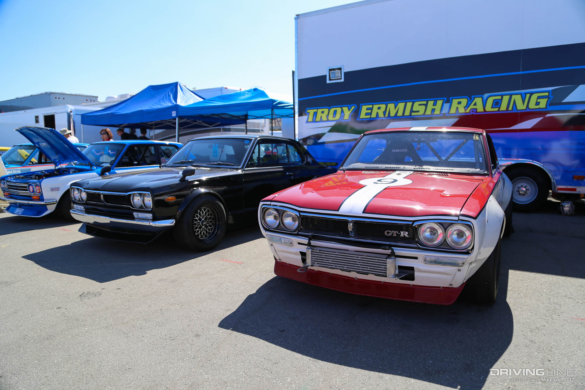 Nissan Datsun Red and Black