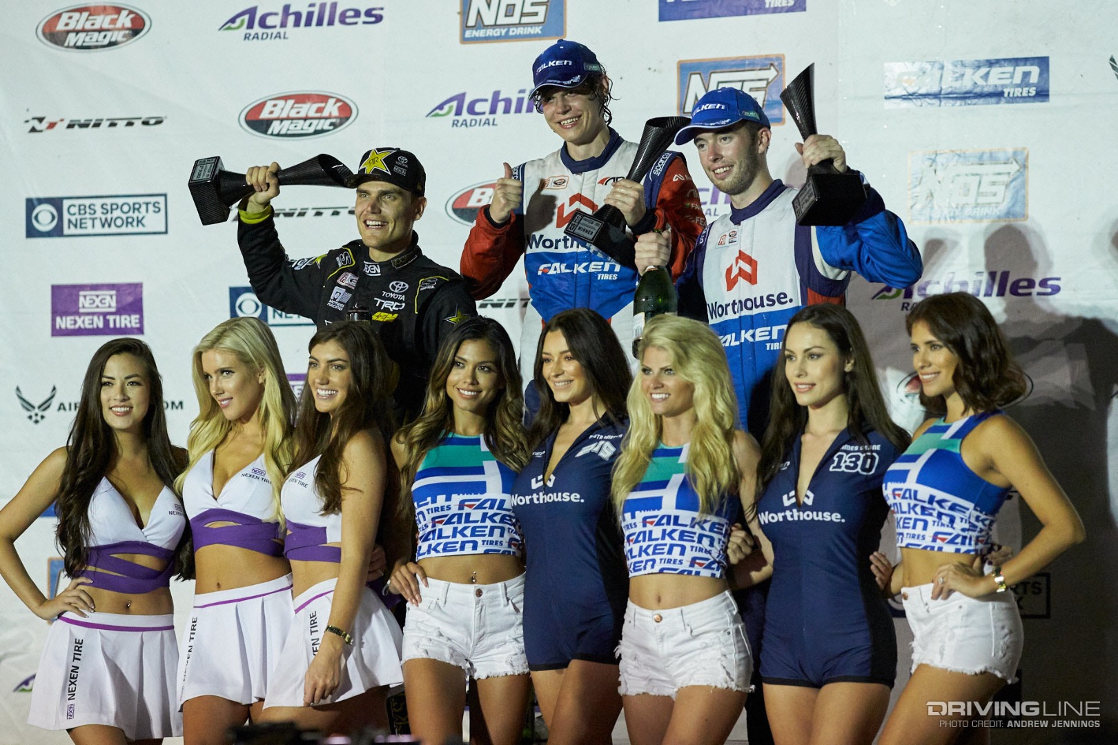 Formula Drift Texas Podium